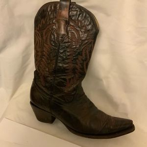Corral Boots Women’s 10 M Cowboy Boot Western Leather Brown